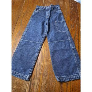 Vintage Boys Size 7R Bugle Boy 77 Cotton Denim Blue Jeans 6 Pockets